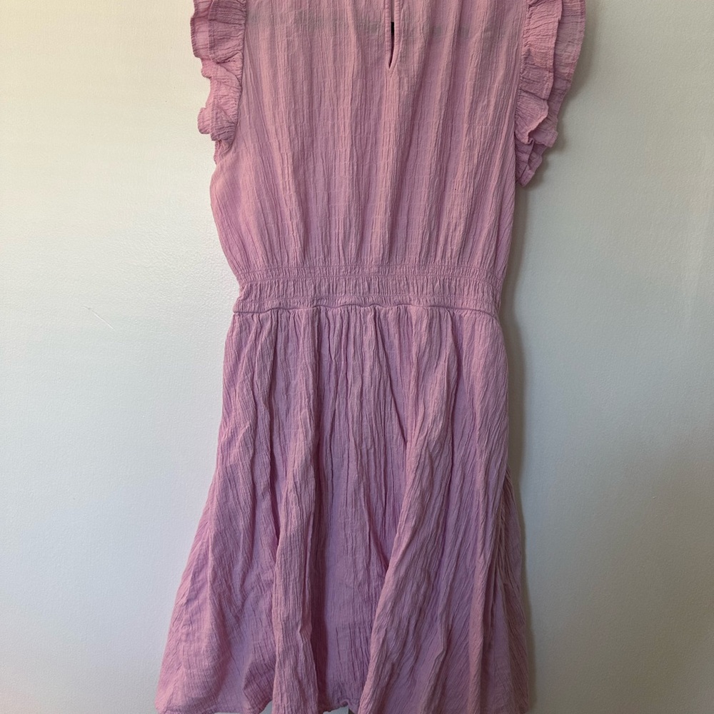 J. Crew Pink Ruffled women’s Dress size xl - Picture 7 of 8